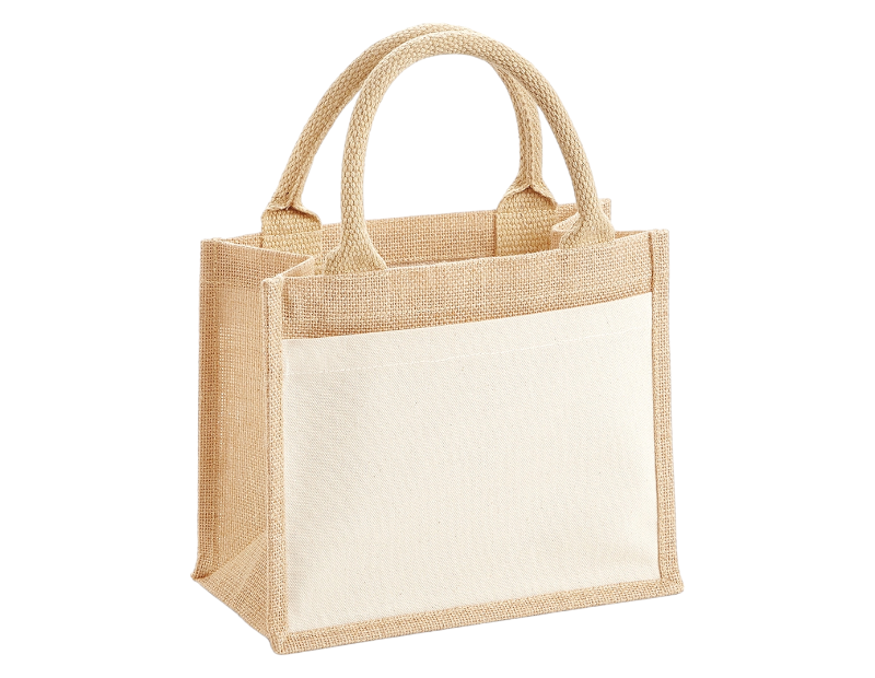 Pocket Jute Gift Bag (W425)