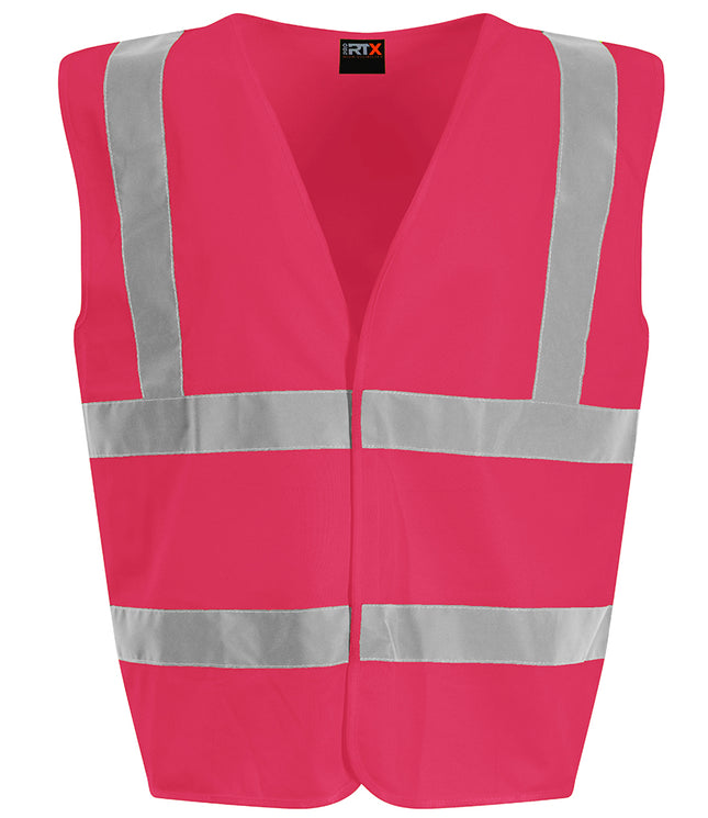 Kids Hi-Vis Safety Vest Pink