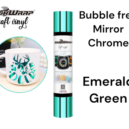 Bubble Free Mirror Chrome Adhesive Vinyl
