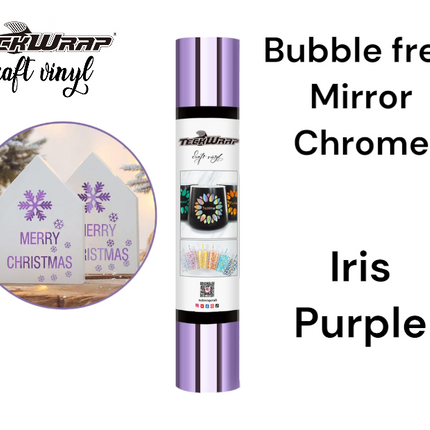 Bubble Free Mirror Chrome Adhesive Vinyl