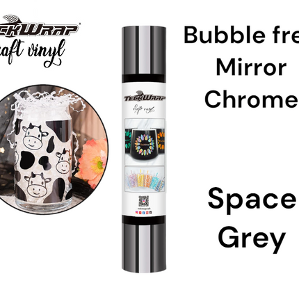 Bubble Free Mirror Chrome Adhesive Vinyl