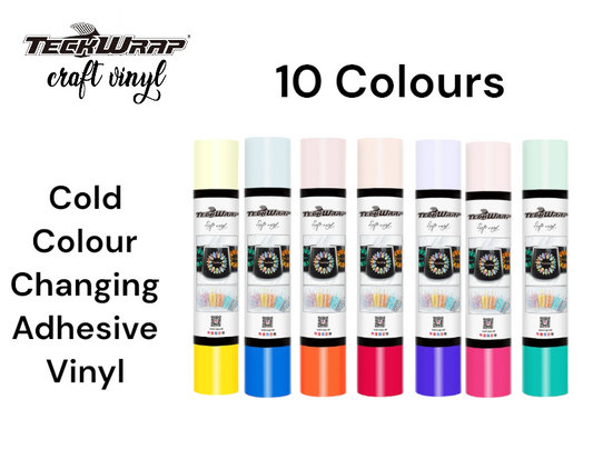 Cold Colour Changing Adhesive Vinyl