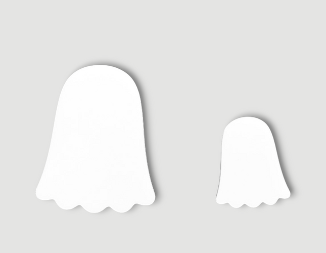 White Acrylic Mini Ghost