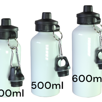 Sublimation Water Bottle With Two Caps
