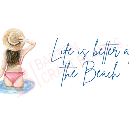 Beach Wrap UV-DTF