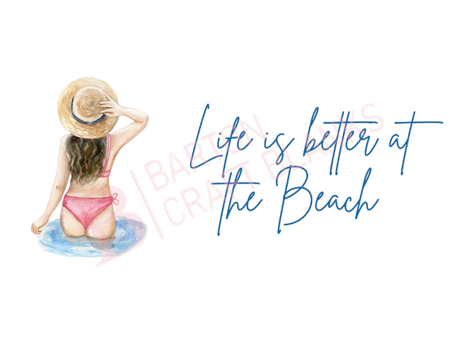Beach Wrap UV-DTF