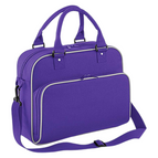 Purple with grey