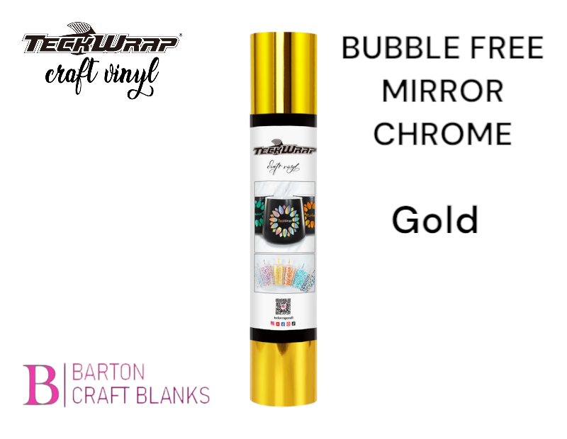 Bubble Free Mirror Chrome Adhesive Vinyl