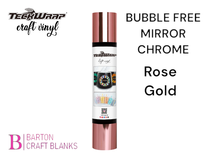 Bubble Free Mirror Chrome Adhesive Vinyl