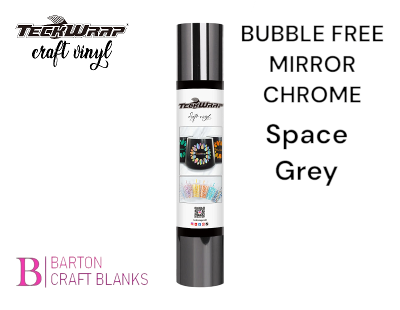 Bubble Free Mirror Chrome Adhesive Vinyl