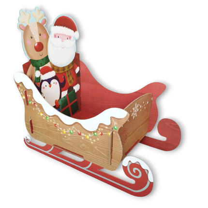 Character Christmas Present Sleigh
