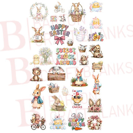 Easter 50cm UVDTF Gang Sheet