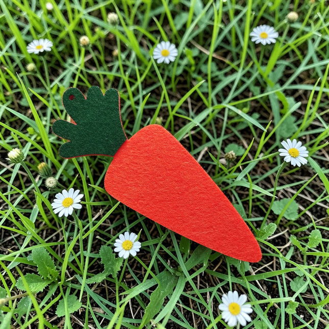 Felt Hanging Carrot Tag Easter Decoration