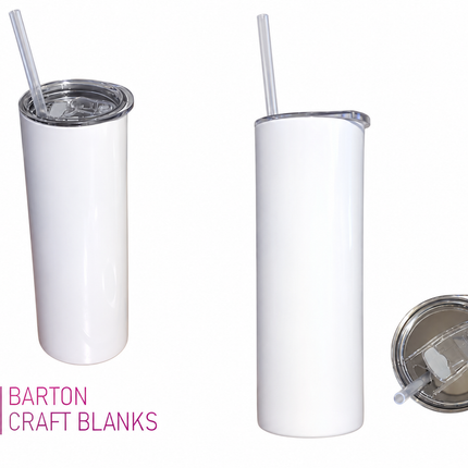 Skinny Sublimation Tumbler Flat Bottom