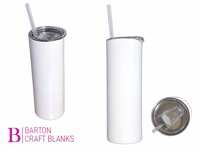 Skinny Sublimation Tumbler Flat Bottom
