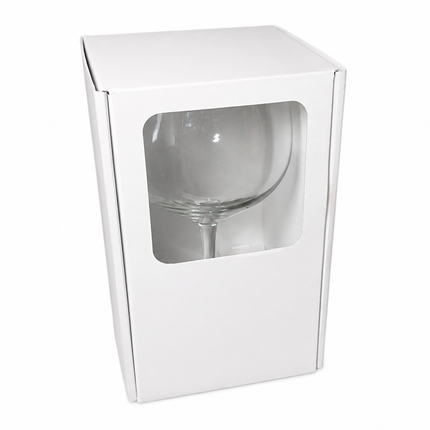 White Gin / Craft Beer Glass / Ikea Vase Display Box