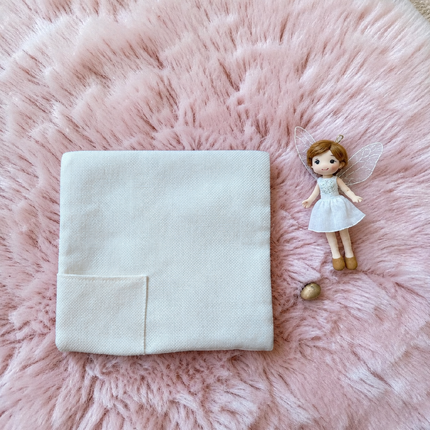 Sublimation Pillow Tooth Fairy Pocket Cushion Cover