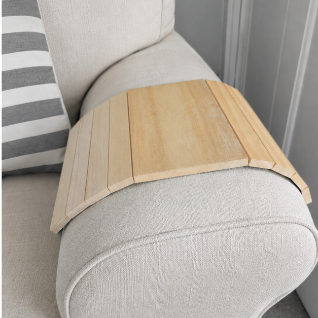 Wooden Flexible Sofa Tray