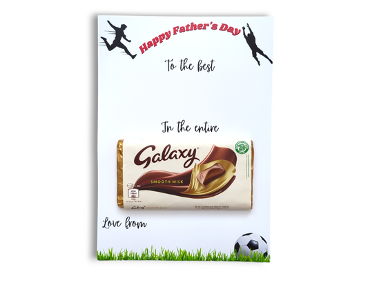 Father's Day Galaxy Football Print - design 2