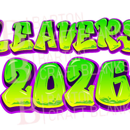 Leavers Graffiti UVDTF