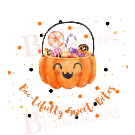 Halloween Sweet Jar Pumpkin Design UVDTF
