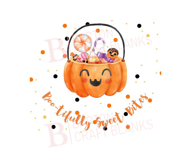 Halloween Sweet Jar Pumpkin Design UVDTF