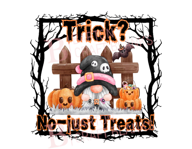 Halloween Trick Or Treat Sweet Jar UVDTF