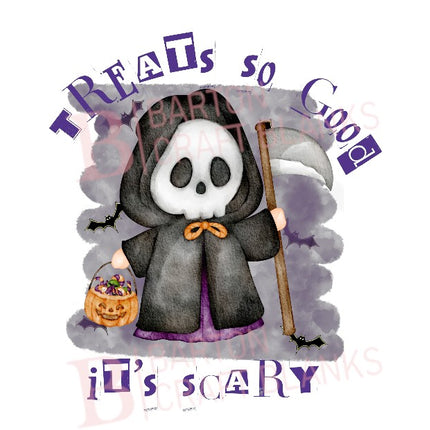 Halloween Sweet Jar Skeleton Design UVDTF