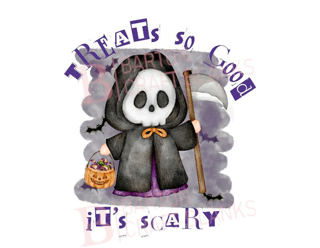 Halloween Sweet Jar Skeleton Design UVDTF