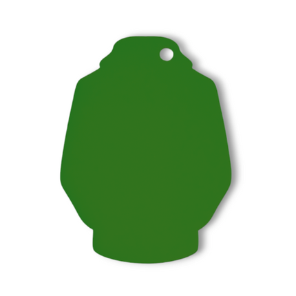Acrylic Leavers Hoodie Keyring