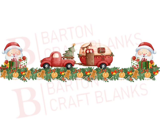 Christmas Eve Crate UVDTF Santa 3x26cm