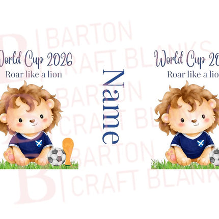 Scotland World Cup Libby Cup Wrap UVDTF