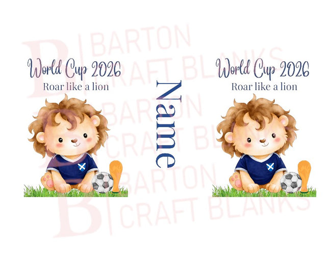 Scotland World Cup Libby Cup Wrap UVDTF