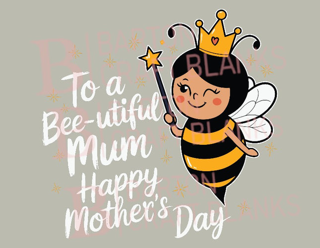 Bee-utiful Mum UVDTF