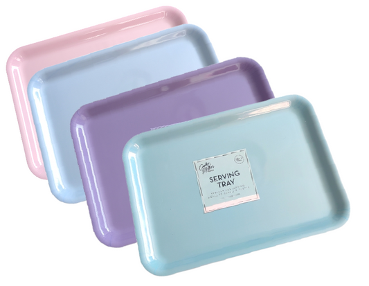 Defective Pastel Serving Tray