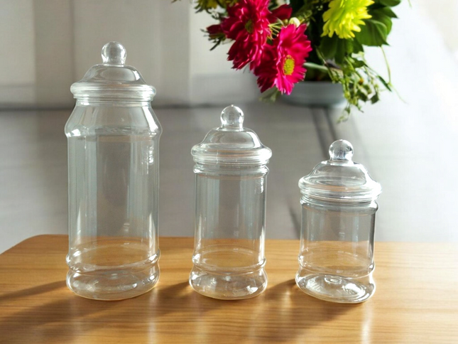 Plastic Sweet Jar Container