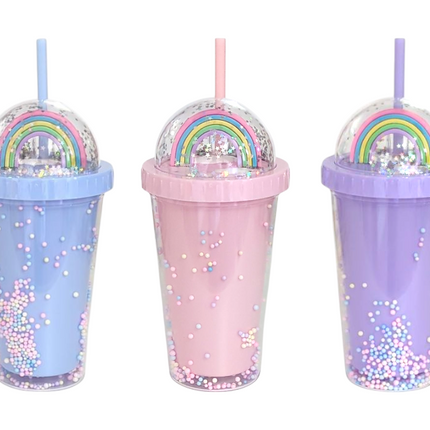 Pastel Rainbow Tumbler