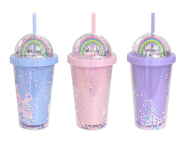Pastel Rainbow Tumbler