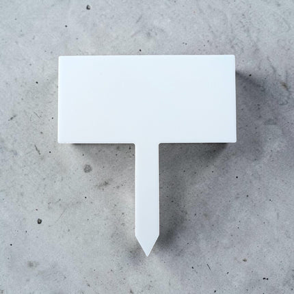 Acrylic Rectangle Garden Sign / Grave Marker