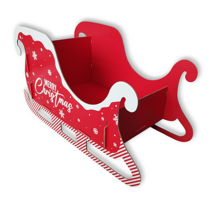 Red Merry Christmas Sleigh