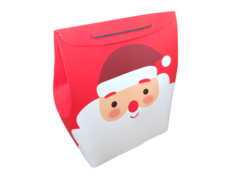 Christmas Santa Gift Bag Box