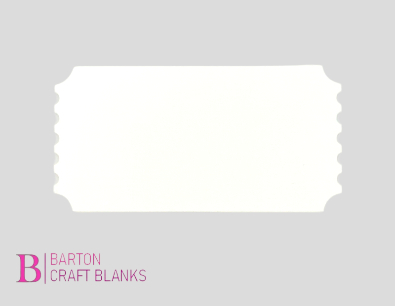 Acrylic Ticket Blank – Barton Craft Blanks