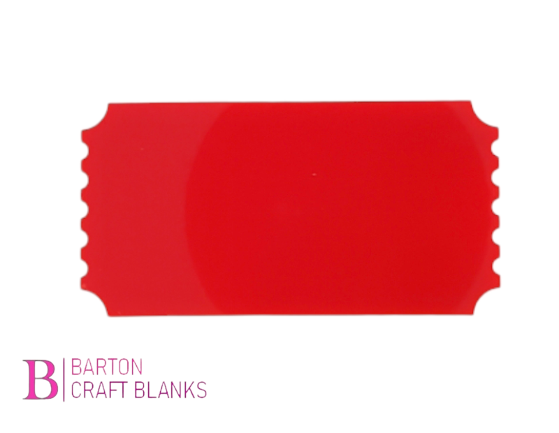 Acrylic Ticket Blank – Barton Craft Blanks