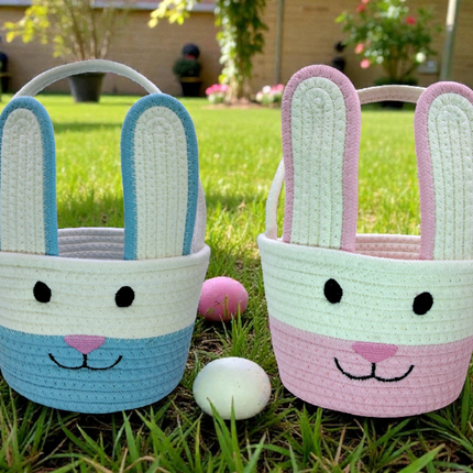 Easter Woven Egg Basket