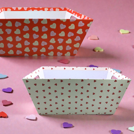 Love Heart Hamper Tray