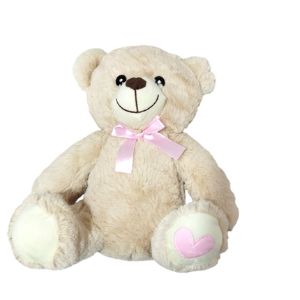 Mother's Day Pink Heart Teddy Bear
