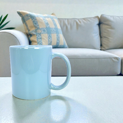 All Blue Sublimation Mug