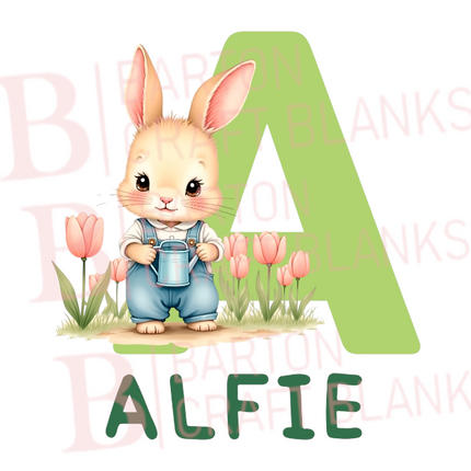 Easter Bunny Apron Sublimation Print