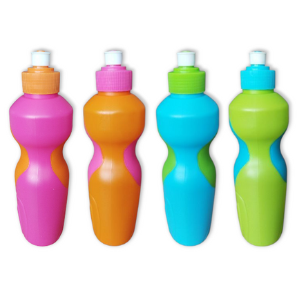 Rubber Grip Sports Water Bottle