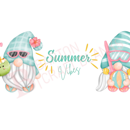 Summer Gnome Wrap UV-DTF